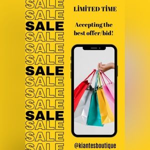 Now accepting offers and bids!!🎊